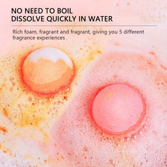 10pcs Herbal Essential Oil Foot Bath Bombs Organic Foot Soak Bath Salt