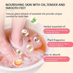 10pcs Herbal Essential Oil Foot Bath Bombs Organic Foot Soak Bath Salt