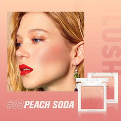 Gradient Blush Orange/Red Waterproof Brightening Contouring