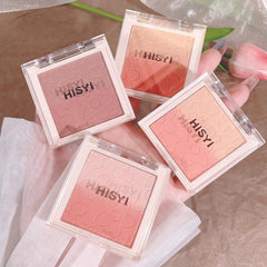 Gradient Blush Orange/Red Waterproof Brightening Contouring