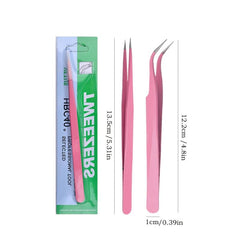 Stainless Steel Tweezers for Eyelash Extensions and Nail Art