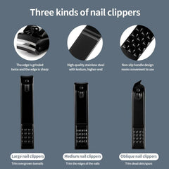 Manicure Set Nail Clippers Professional Grooming Gift Kit