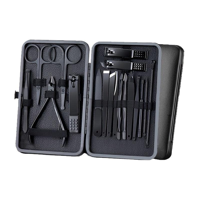 Manicure Set Nail Clippers Professional Grooming Gift Kit