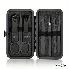 Manicure Set Nail Clippers Professional Grooming Gift Kit