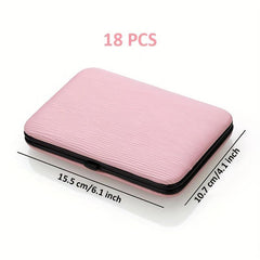 Stainless Steel Nail Clippers Pedicure Kit with Portable Bag