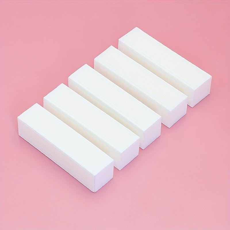 5 Pack Nail Buffer Block Salon Tools Kit for Gel Acrylic Natural Nails