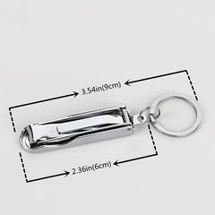 Stainless Steel Nail Clippers with Built in Nail File