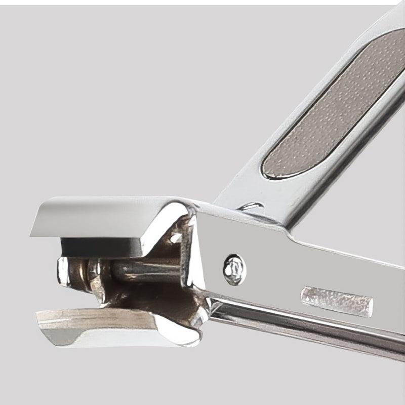 Stainless Steel Nail Clippers with Built in Nail File