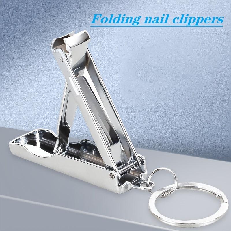 Stainless Steel Nail Clippers with Built in Nail File
