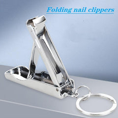 Stainless Steel Nail Clippers with Built in Nail File