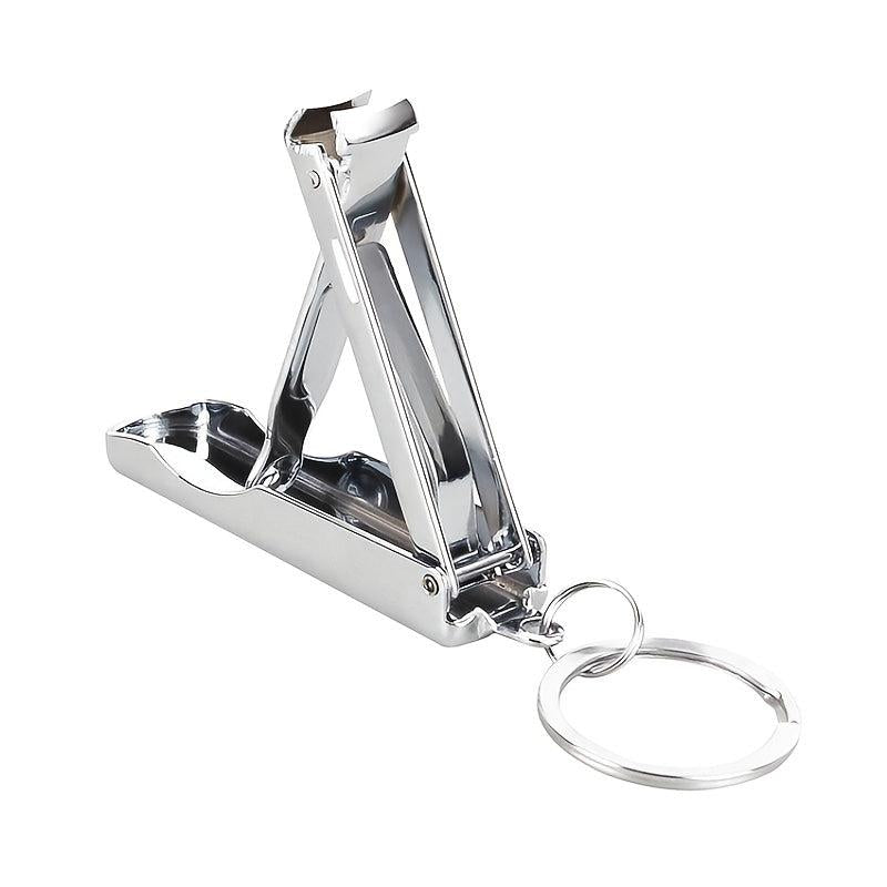 Stainless Steel Nail Clippers with Built in Nail File