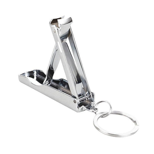 Stainless Steel Nail Clippers with Built in Nail File