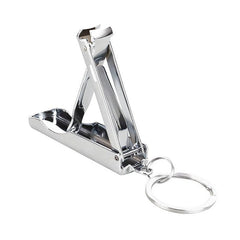 Stainless Steel Nail Clippers with Built in Nail File