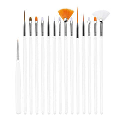 Silicone Nail Liner Brushes for Manicure - Professional Brush for Home and Salon