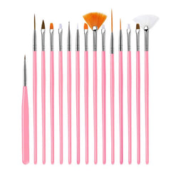Silicone Nail Liner Brushes for Manicure - Professional Brush for Home and Salon