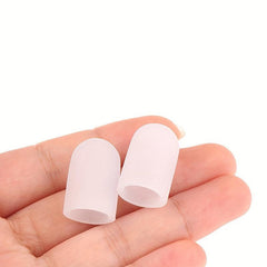 Toe Sleeves Protectors Transparent 2pcs