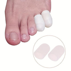 Toe Sleeves Protectors Transparent 2pcs