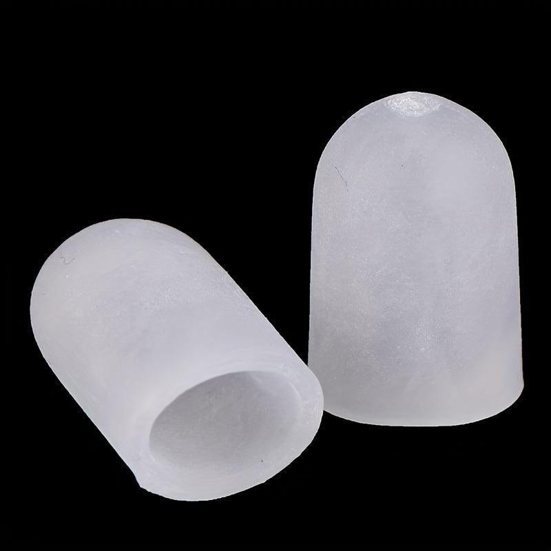 Toe Sleeves Protectors Transparent 2pcs
