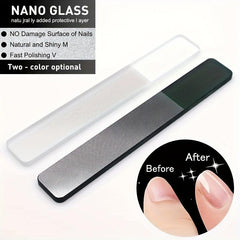 3pcs Nano Glass Nail File Nail File For Home Use Nail Care Products