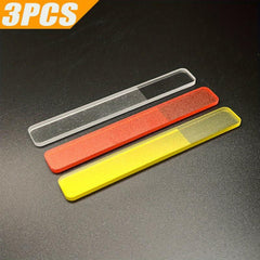 3pcs Nano Glass Nail File Nail File For Home Use Nail Care Products