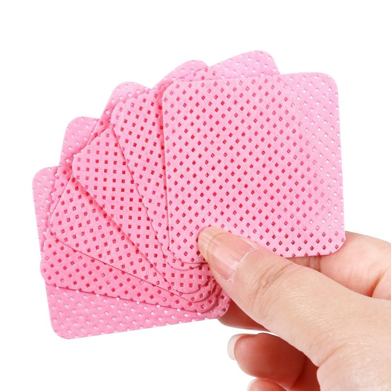 180 Pcs Nail Wipes Lint Gel Nail Polish Removers Pads