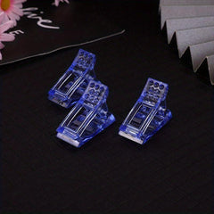 5 Pcs Poly Gel Nail Tips Clip for DIY Manicure Nail Art