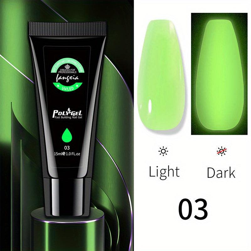 Fluorescent Extension Gel for False Nails 15ML
