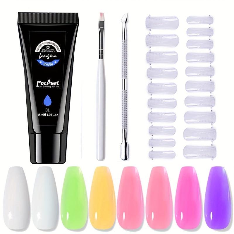 Fluorescent Extension Gel for False Nails 15ML