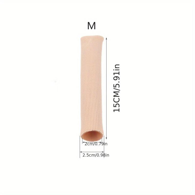 Toe Tubes for Corns Bunion Hammer Toe - Gel Lined Cushioning