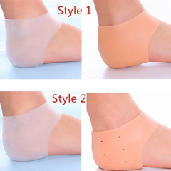 Silicone Moisturizing Gel Heel Socks for Cracked Foot Skin