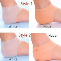 Silicone Moisturizing Gel Heel Socks for Cracked Foot Skin
