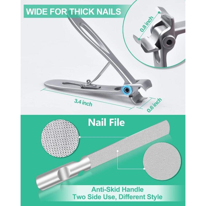 Large Toenail Clippers For Thick & Ingrown Nails