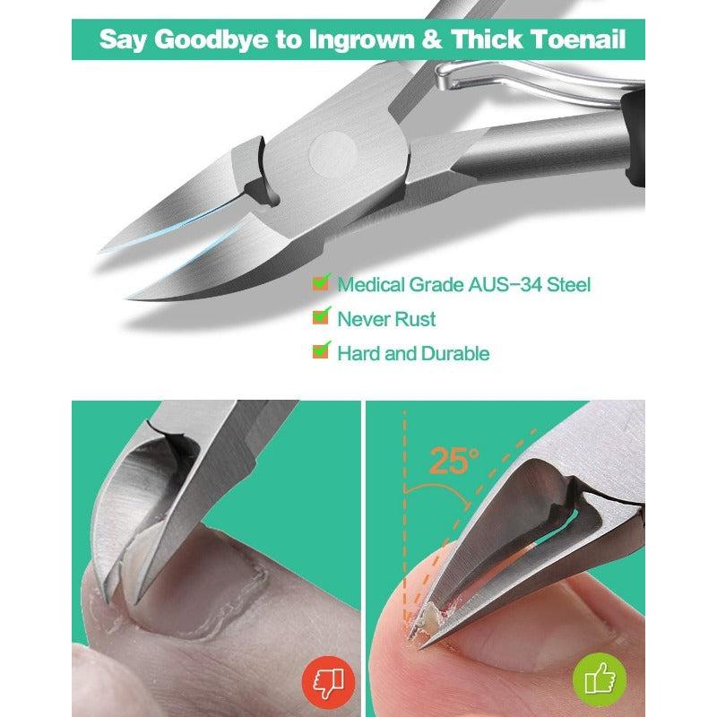 Large Toenail Clippers For Thick & Ingrown Nails