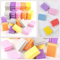 10pcs Mini Buffing Sanding Files for Nail Art Polish