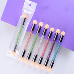 Nail Brush Set Gradient Sponges Gel Glitter Powder Dotting Tools