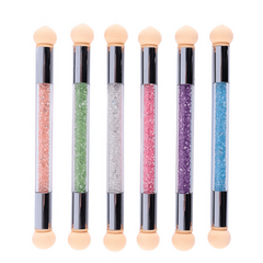 Nail Brush Set Gradient Sponges Gel Glitter Powder Dotting Tools