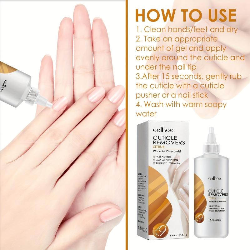 Fast-Acting Cuticle Softener & Remover - Thick Gel Formula