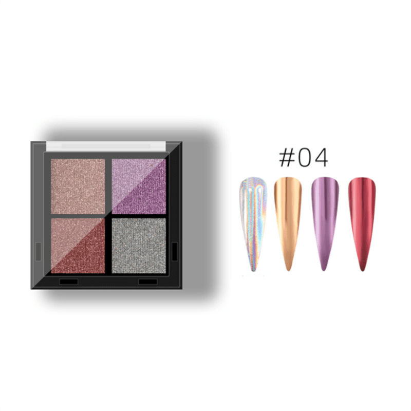 Mirror Nail Powder Set for DIY Nail Decoration