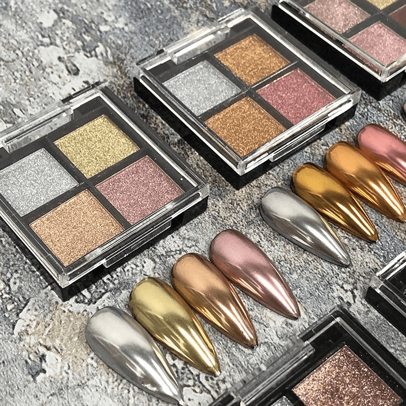 Mirror Nail Powder Set for DIY Nail Decoration