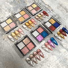 Mirror Nail Powder Set for DIY Nail Decoration