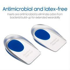 Silicone Heel Cups for Plantar Fasciitis Relief