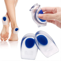 Silicone Heel Cups for Plantar Fasciitis Relief
