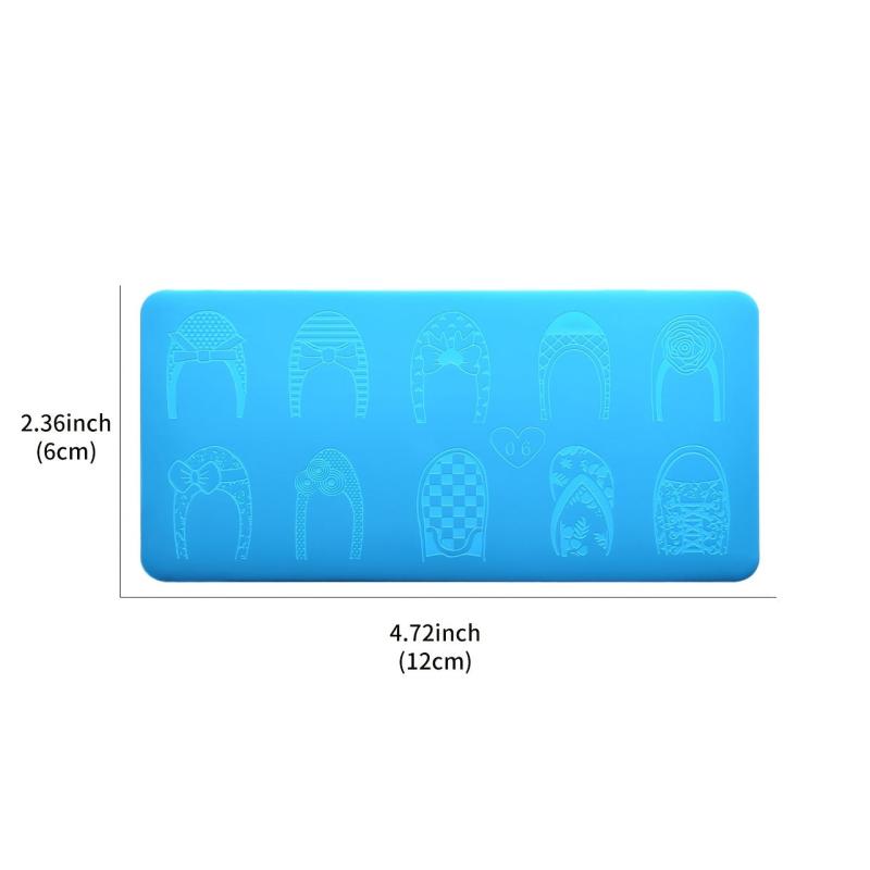 Stainless Steel Nail Stamping Plates for Unique Nail Art