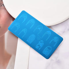 Stainless Steel Nail Stamping Plates for Unique Nail Art