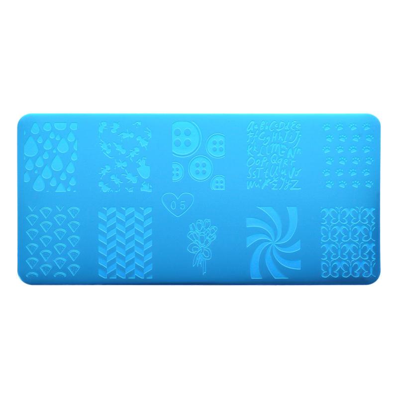 Stainless Steel Nail Stamping Plates for Unique Nail Art