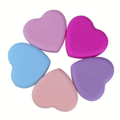 Silicone Makeup Brush Cleaner Pad Box - Wet and Dry Make Up Tools