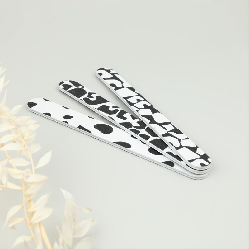 3 Pcs Cut Cow Nail File Set for Women
