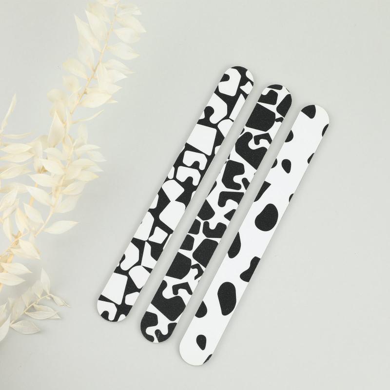 3 Pcs Cut Cow Nail File Set for Women
