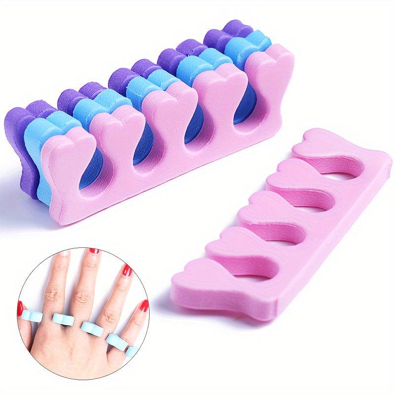 10 pcs Foam Sponge Finger Separator Nail Art Toe Separation
