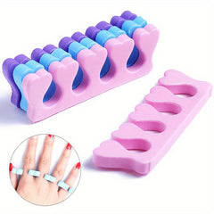 10 pcs Foam Sponge Finger Separator Nail Art Toe Separation